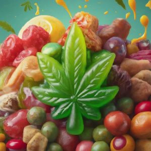 Potent Weed Leaf Gummie